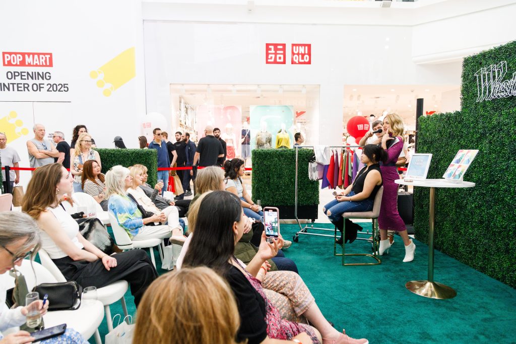 Rayne Parvis speaking at style event
